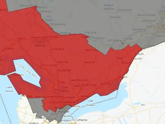 About 35,000 without power as ice storm hits parts of Ontario