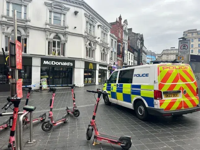 Man in life-threatening condition after being punched in face outside McDonald's