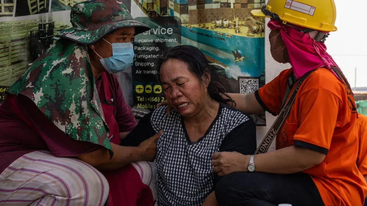 Myanmar's earthquake death toll jumps to more than 1,000 as search efforts continue